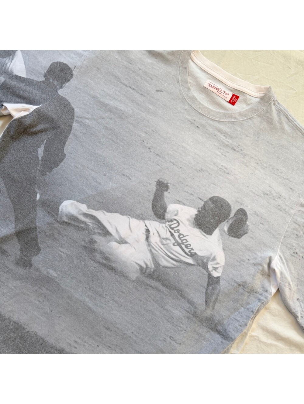 Mitchell & Ness Jackie Robinson Brooklyn Dodgers Sublimated T-Shirt 2XL
